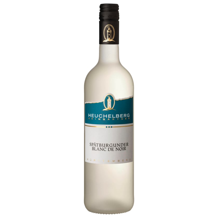Heuchelberg Weingärtner Weißwein Spätburgunder Blanc de Noir QbA halbtrocken 0,75l